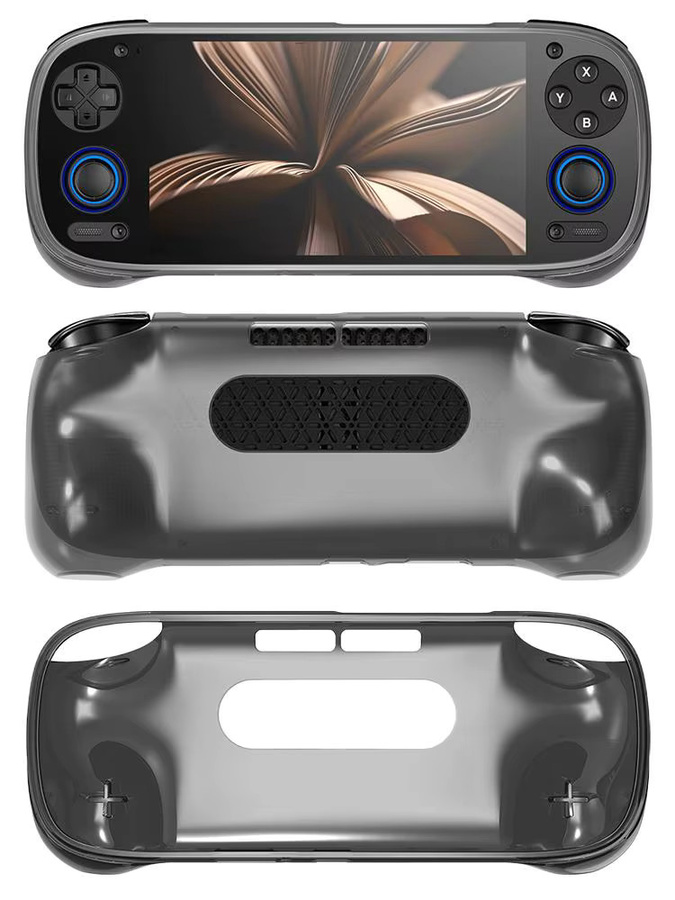 Original Retroid Pocket 5 Grip Schutzhülle aus TPU in Weiß mit integriertem Ständer - Bild 5