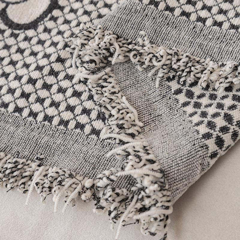 Super Six Chenille Sofabezug mit floralem Design, B/B: 180 x 130 cm - Bild 4