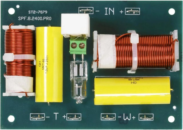 Kenford 2-Wege Frequenzweiche mit 400 Watt und Schutzschaltung - Bild 1