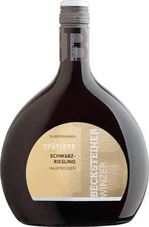 Becksteiner Winzer Schwarzriesling Spätlese Rotwein, Baden, 2024, halbtrocken, 0,75 l