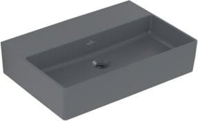 Villeroy & Boch Waschtisch Memento 2.0 in Grau, rechteckig, ohne Überlauf, B: 60 cm, T: 42 cm - Bild 1