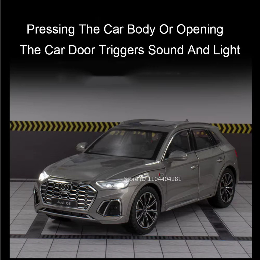 MAKEDA Q5 RS7 Legierung Auto, Druckguss Modell, 1:24, mit Licht und Sound - Bild 2