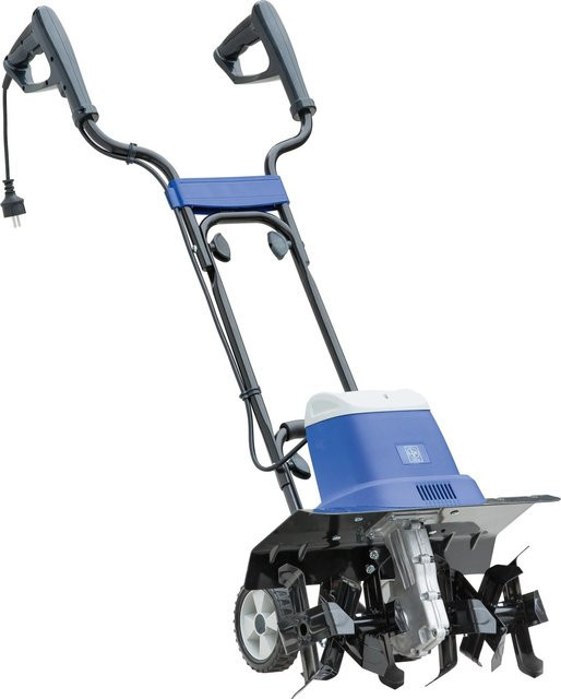 LUX-TOOLS Elektro-Bodenhacke E-BH 1400-43 mit Hilfsrädern und Metallgehäuse - Bild 1