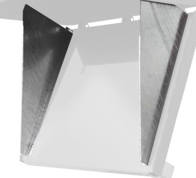 Bauer Zentrierwand für Klappbodenbehälter FB 500 + 750, verzinkt, silber - Bild 1