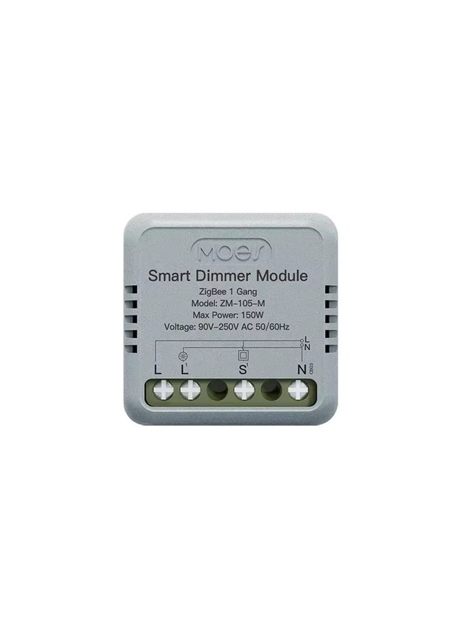 MOES Tuya Mini Smart Switch DIY Modul WiFi Zigbee Licht Dimmer Schalter in Weiß mit App-Fernbedienung und Kompatibilität für Alexa und Google Assistant - Bild 6