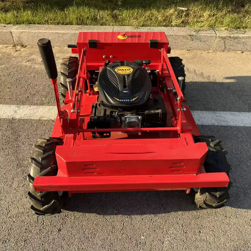 ZONAWELL Intelligenter Rasenmäher-Roboter in Rot mit 600 mm Schnittbreite, selbstfahrend mit Fernbedienung und Kletterfunktion für deinen Garten - Bild 3