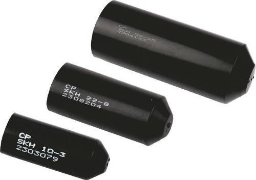CellPack 125335 Warmschrumpf-Endkappe in Schwarz mit 35 mm Innendurchmesser - Bild 1