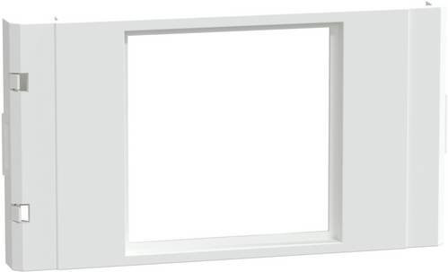 Schneider Electric PrismaSeT-P Frontplatteneinbaurahmen in Weiß mit 72x72 mm Ausschnitt - Bild 1