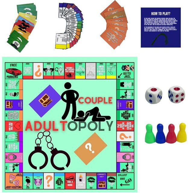 Yiran toy Adultopoly Brettspiel grün - Bild 1
