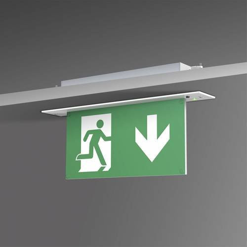 B-Safety BR 554 030 LED Fluchtweg-Notbeleuchtung für die Deckeneinbaumontage in Weiß - Bild 1