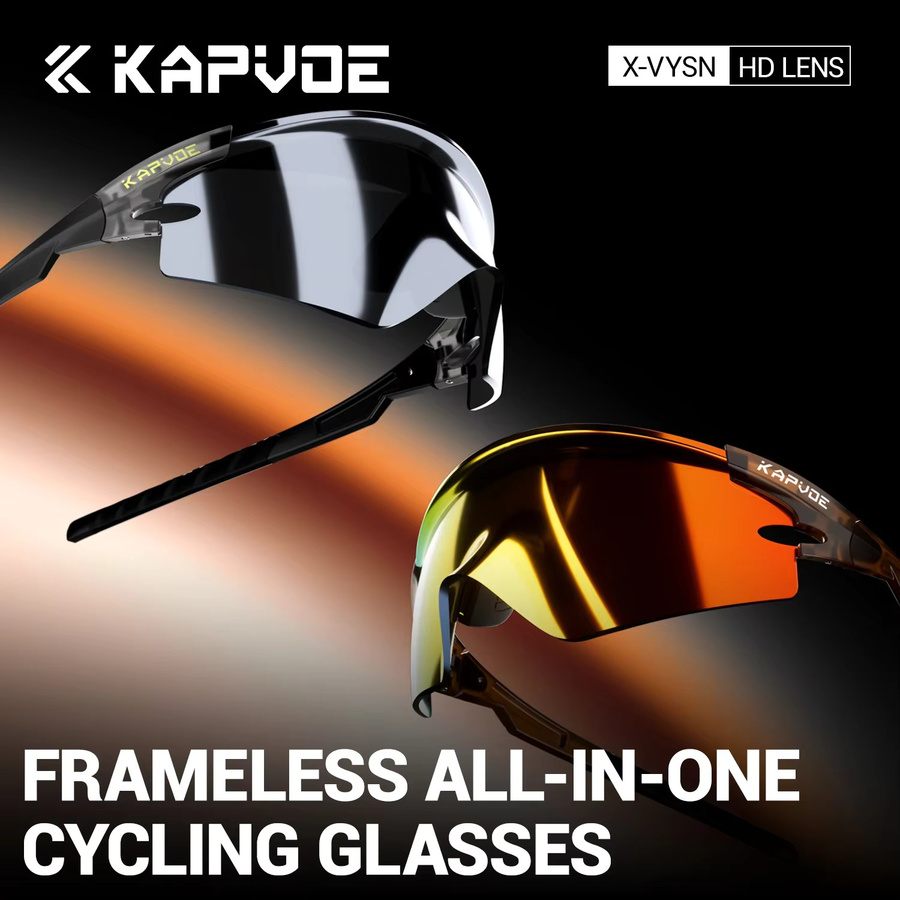 Kapvoe Sportsonnenbrille Photochrome, Unisex - Bild 2