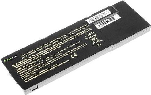 Green Cell Notebook-Akku VGP-BPL24 für Sony, 11.1V, 4200 mAh, Schwarz - Bild 1