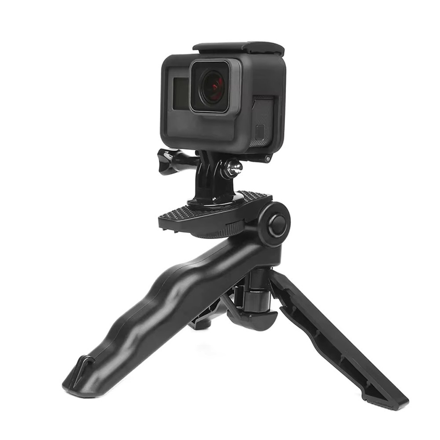 EXSKOF Desktop Stativ und Handheld Halter für Action Cameras in Schwarz - Bild 2