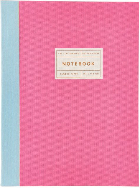 Rico Design Paper Poetry Notizbuch mit Punktraster in Neonpink - Bild 1
