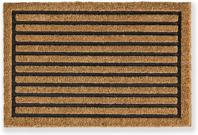 Fußmatte COCO HOME mit Grafikdesign in Braun und Multicolour, B/T: 60 x 40 cm - Bild 1
