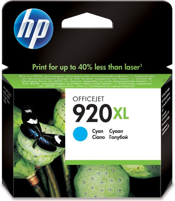 HP 920XL Original Tintenpatrone Cyan CD972AE für Inkjet-Drucker - Bild 3