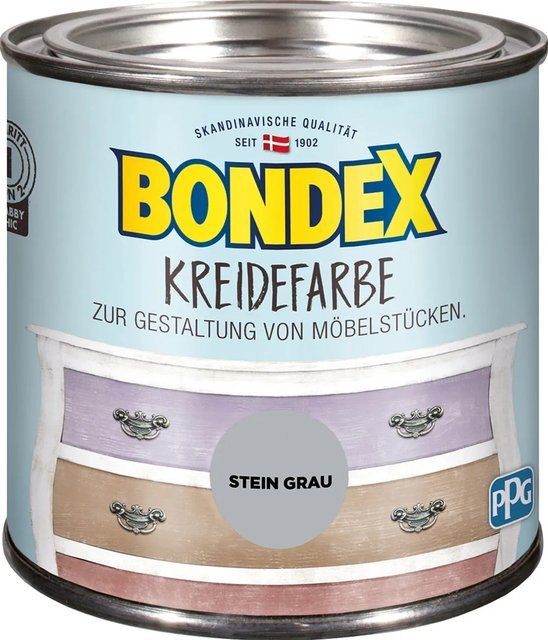 Bondex Kreidefarbe Steingrau 500 ml - Bild 1