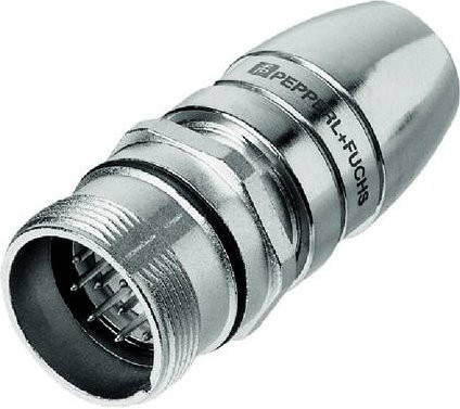Pepperl+Fuchs 103948 Kabelstecker gerade in Silber - Bild 1