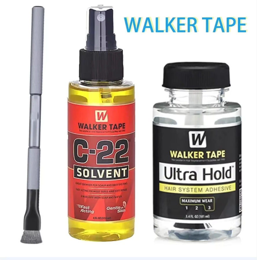 Walker Tape C22 Ultra Hold Haarsystem-Klebstoff & Lösungsmittel, 118 ml - Bild 5