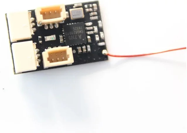 HGLRC MA-RX42-A2 Empfänger, 2,4G Micro, Flysky AFHDS 2A, 8CH, PPM PWM, Eingebauter 5A gebürsteter Regler - Bild 1