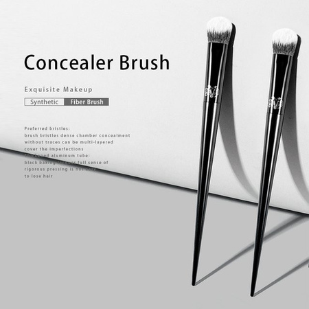 Concealer-Pinsel, vegane Faser, Airbrush-Finish