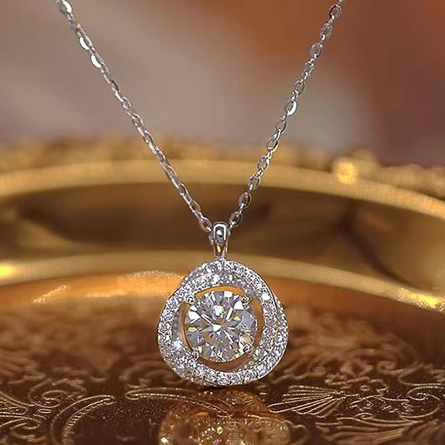 Huitan Chic Halskette, Silber, Zirkonia, Damen - Bild 1