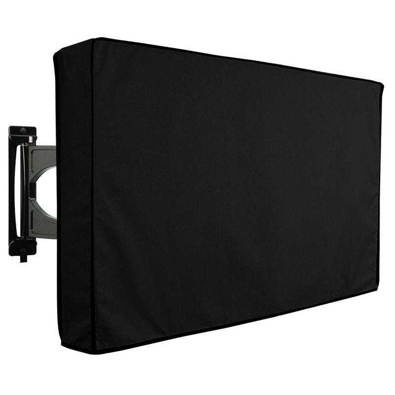 TOMTOP JMS Outdoor-TV-Abdeckung für 55–58 Zoll, wasserdicht und staubdicht, Schwarz - Bild 2