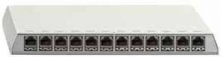 Rutenbeck Patch-Panel Cat.6A 12 Port in Weiß - Bild 1
