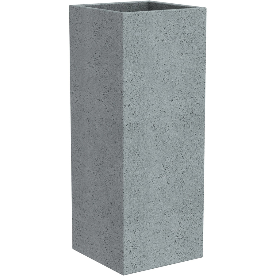 Scheurich Pflanzgefäß C-Cube High in Stony Grey, Durchmesser: 26 cm - Bild 2
