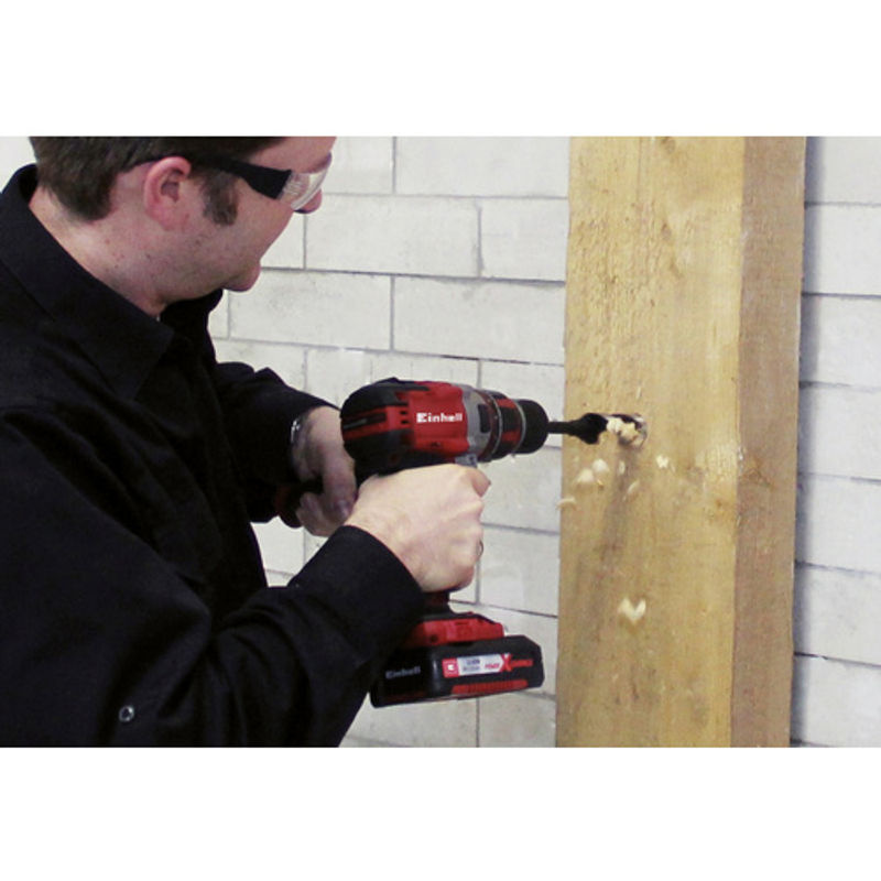 Einhell Power X-Change TP-CD 18 Li-i BL Solo Akku-Schlagbohrschrauber, 18V, rot-schwarz-silber - Bild 4