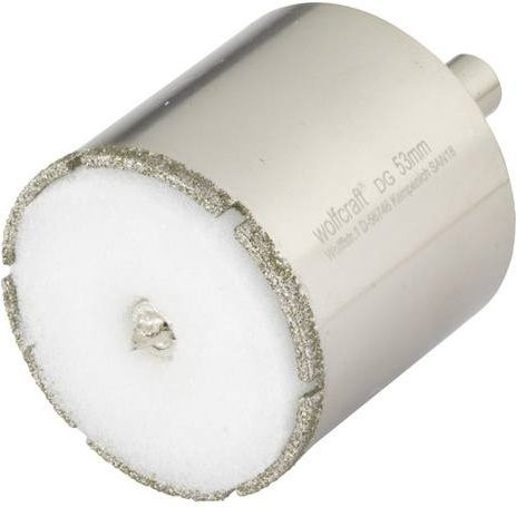 Wolfcraft Lochsäge Ceramic silberfarben Durchmesser: 53 mm - Bild 1