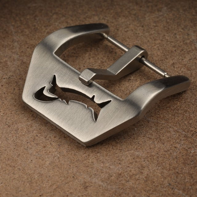 Raystray Riemenschnalle Edelstahl, Silber, Unisex - Bild 1