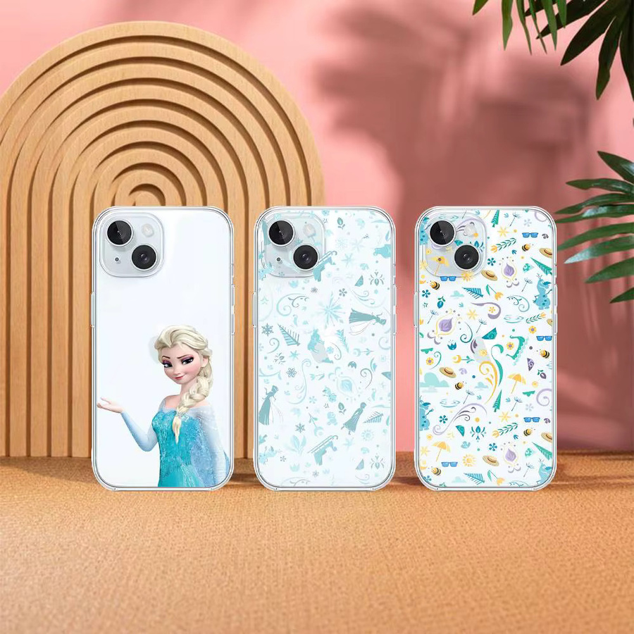 Mesuca Anime F-Frozens Handyhülle für iPhone, Transparente Schutzhülle für iOS Modelle - Bild 3
