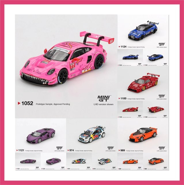 MINIGT Porsche, Automodell, 1:64, Metall, Bunt / Mehrfarbig - Bild 1
