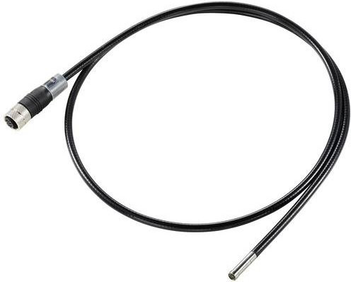 Voltcraft 1000T Endoskop-Sonde in Schwarz mit LED-Beleuchtung, Durchmesser: 5,5 mm, Länge: 1 m, wasserdicht - Bild 1
