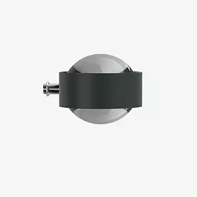 Top Light Puk Mini Mirror LED Spiegelleuchte in Anthrazit Matt mit klarer Linse - Bild 1