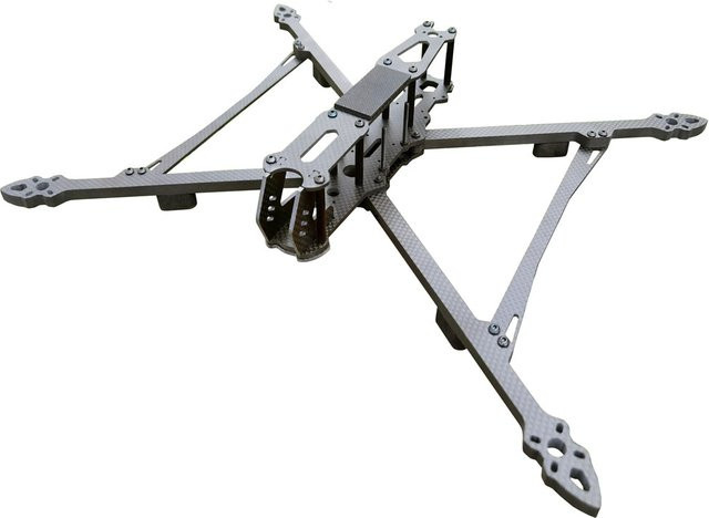 AXISFLYING MAK4 V2 FPV Carbon Rahmen Kit für RC Freestyle LongRange Racing Drohnen in den Größen 8 Zoll (367 mm), 9 Zoll (387 mm) und 10 Zoll (427 mm) - Bild 1