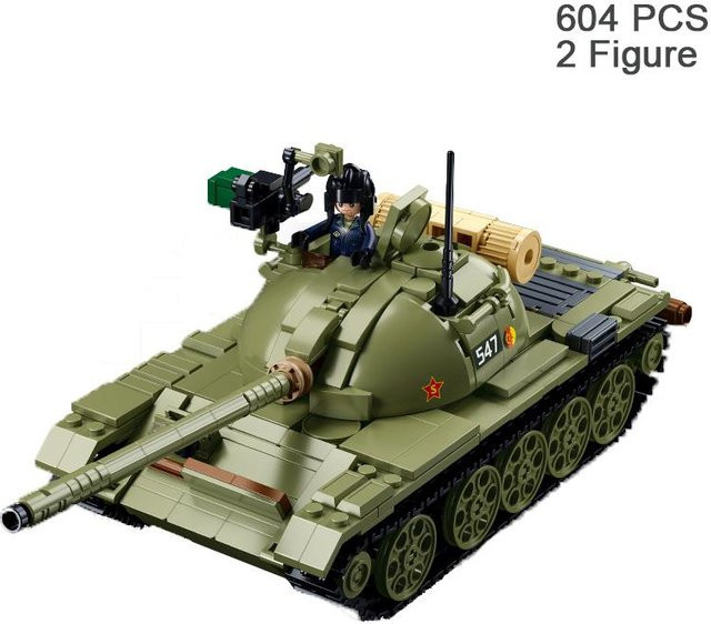 Sluban China T-54 Gepanzerter Kampfpanzer, Armeestil, ab 14 Jahren - Bild 1