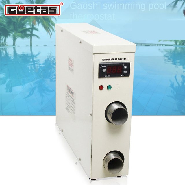 XMSJ Thermostat Schwimmbadheizung für oberirdische Pools und Whirlpools mit Digitalanzeige und Touchscreen - Bild 1