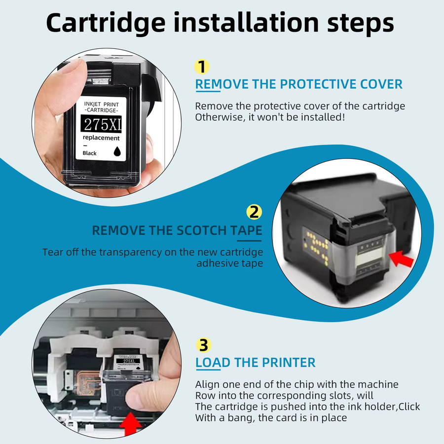 Canon Farbtintenpatronen Set 275XL und 276XL Multicolor für PIXMA TR4720, TS3522, TR4700 und TS3722 mit hoher Reichweite - Bild 2