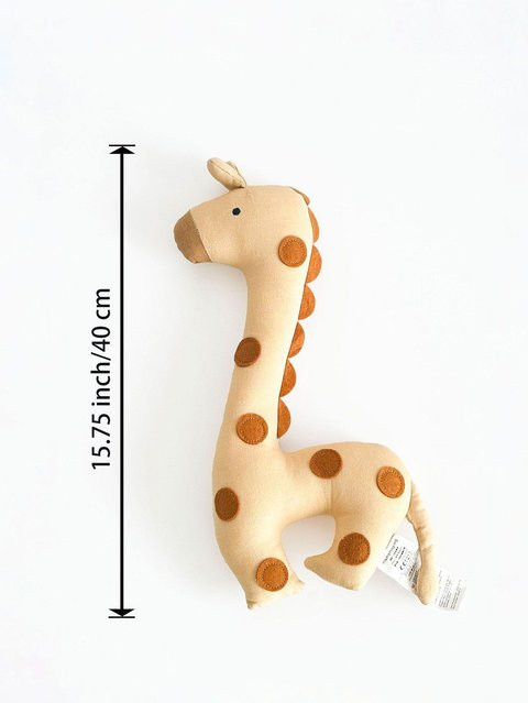 Yiran Health & Beauty Giraffe Hirsch Plüschtier, Braun, ab 3 Jahre - Bild 1