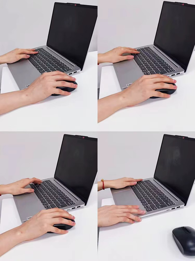 Lenovo Ideapad Pro 5 14IRH8 Tastatur in Grau mit Hintergrundbeleuchtung und US-Layout - Bild 1