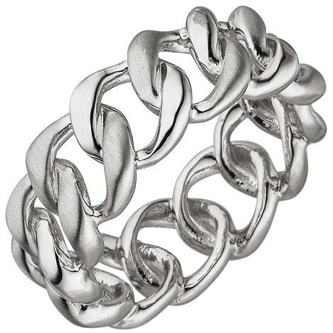 Colfem Ring 925 Silber, teil matt, Damen, Ringgröße 64 - Bild 1