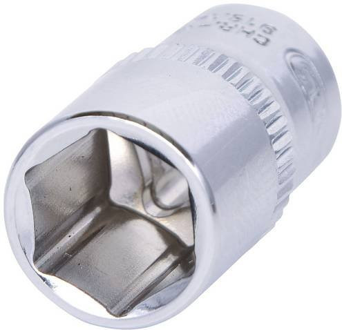 KS Tools CHROMEplus Sechskant-Stecknuss 1/4 Zoll 10mm Silber - Bild 1