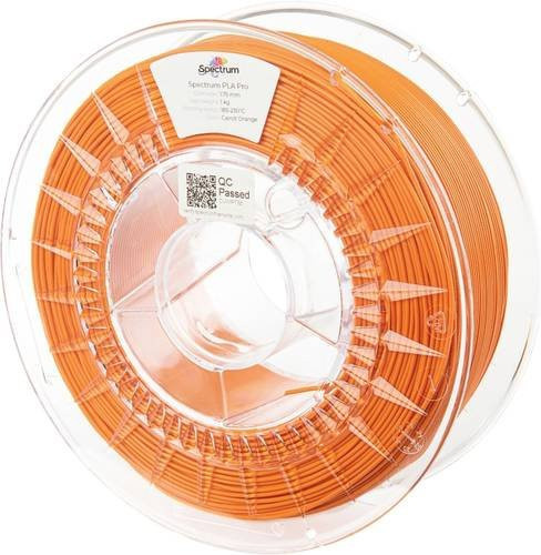 Spectrum Filaments PLA Pro Filament 1,75mm schlagfest, Orange, 1000g - Bild 1