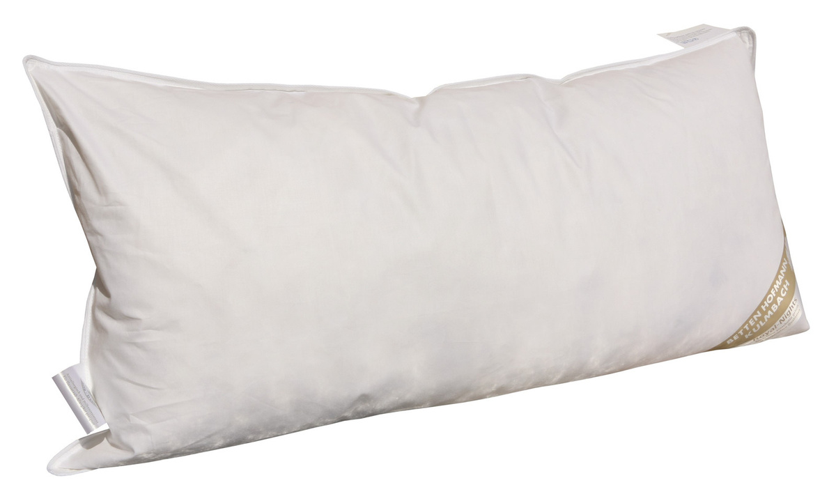 Betten Hofmann Pusta Federkissen, Farbe: Weiß, B/H: 80 x 40 cm, Füllung: 500g, Härtegrad: Medium, Waschbar - Bild 1