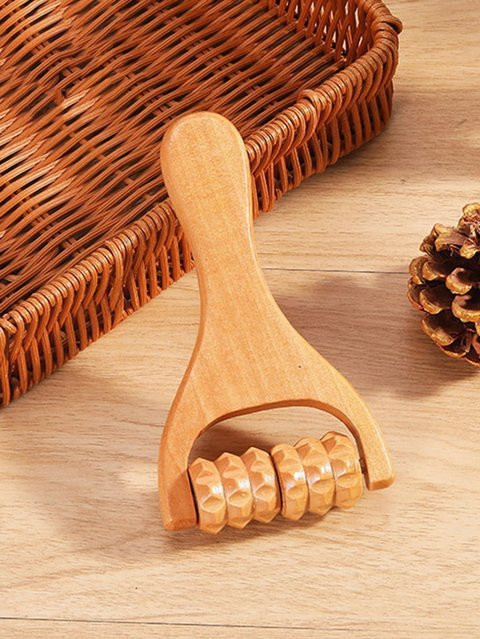 Define Beauty Holz Massagegerät für Gesicht, Körper und Hände, Unisex - Bild 1