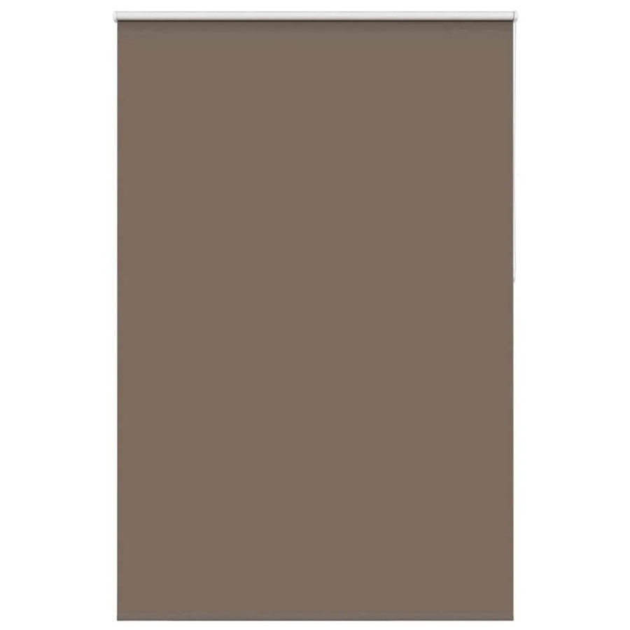 vidaXL Verdunkelungsrollo aus Polyester in Kaffeebraun, thermoisolierend, B: 150 cm, H: 210 cm - Bild 2