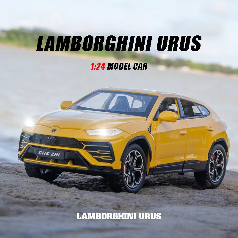 Maisto Lamborghini URUS Modellauto, 1:24, Metall, mit Licht und Sound - Bild 3