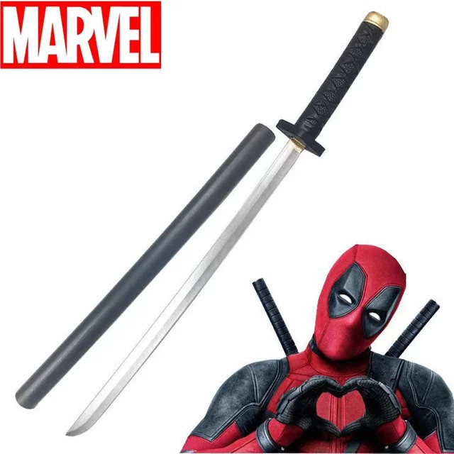 Bandai Deadpool Katana, Samurai Schwert, 61 cm, Marvel, Kunststoff - Bild 1